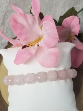 Rose Quartz Stretch Bracelet
